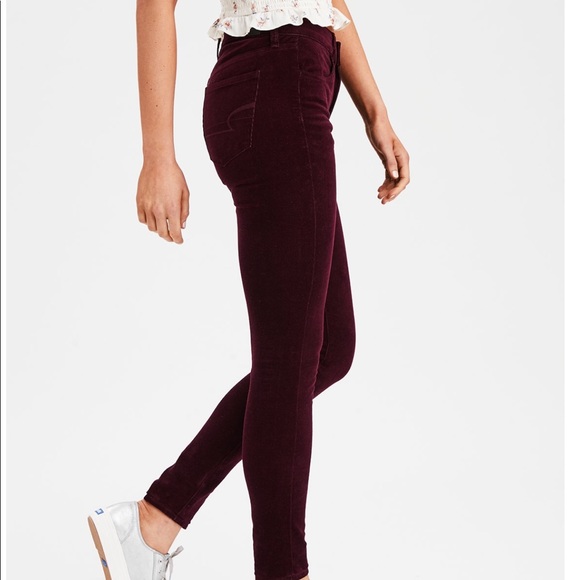 HIGH-WAISTED CORDUROY JEGGING - Picture 3 of 7